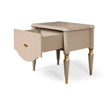 Прикроватная тумба Моника (Капучино эмаль)