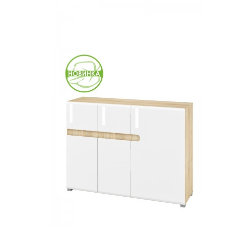 Тумба-комод в гостиную Леонардо МН-026-16 белый