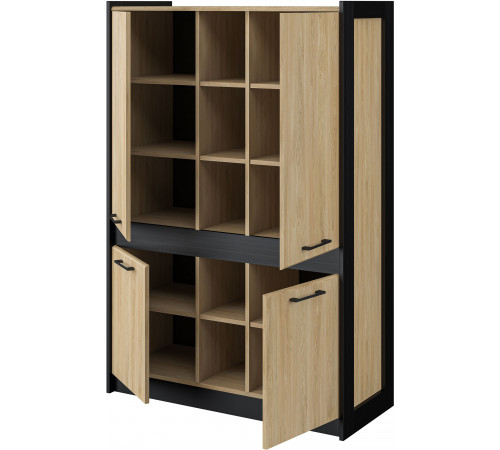 Шкаф комбинированный в гостиную Стенли (Прованс) МН-037-10