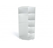 Угловой шкаф для одежды СМ-14 Мале с зеркалом